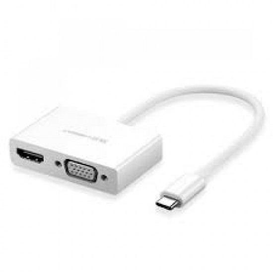 Adaptateur video Type-c To hdmi/vga ugreen