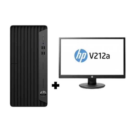 HP 400G7 MT i7-10700 4GB 1TB FreeDos + Ecran 20,7