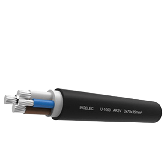 Câble rigide aluminium U1000 AR2V Ingelec (CAR2VING)