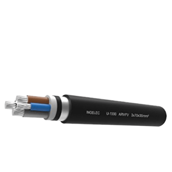Câble rigide armé aluminium U1000 ARVFV Ingelec (CARVFVING)