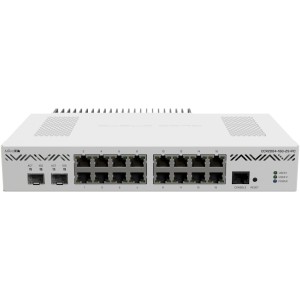 Routeur Gigabit 16 ports + 2 SFP+ MikroTik (CCR2004-16G-2S+PC) Routeur Gigabit 16 ports + 2 SFP+ MikroTik (CCR2004-16G-2S+PC)