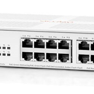 Switch 16Ports Gigabit PoE124W Classe4 Aruba INSTANTON-1430-R8R48A