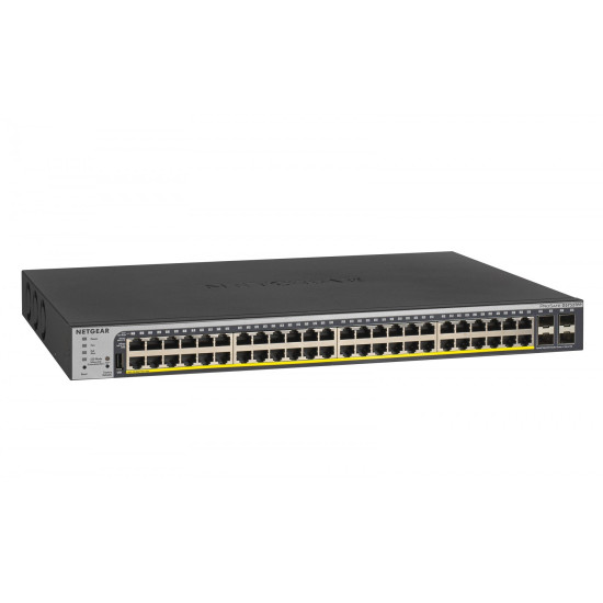 Switch Administrable 48-Ports Gigabit PoE+ 4SFP 760W NETGEAR GS752TPP