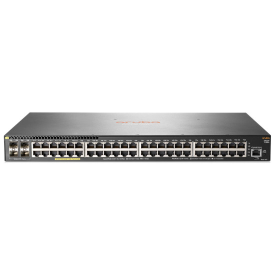 Switch Administrable 48-Ports PoE+ 4SFP+ HPE-2930F-JL256A