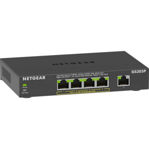 Switch 5Ports Gigabit PoE63W Netgear GS305P