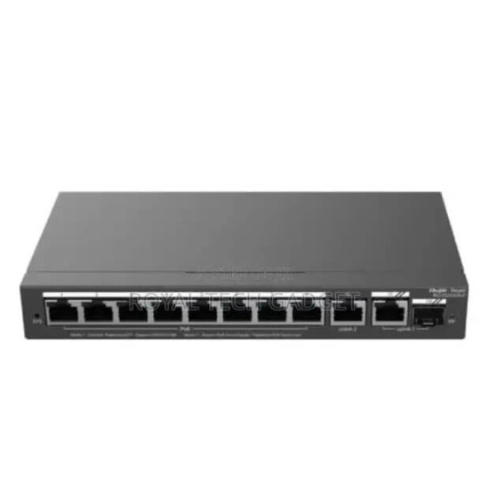 Switch Administrable 8-Ports PoE 1SFP 120W REYEE RG-ES210GS-P Switch Administrable 8-Ports PoE 1SFP 120W REYEE RG-ES210GS-P