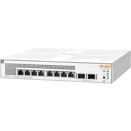 Switch Administrable InstantOn 1930 8G Classe4 PoE 2SFP 124W Aruba