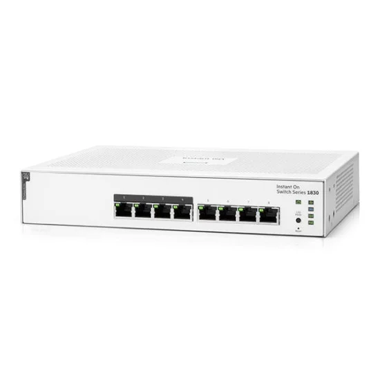 Switch 8Ports Gigabit PoE65W Classe4 Aruba INSTANTON-1830-JL811A - prix ...