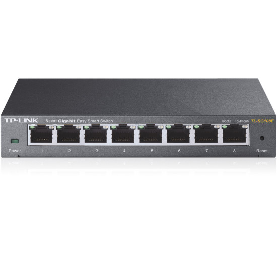 Switch Bureau 8Portes Gigabit TP-Link TL-SG108E Switch Bureau 8Portes Gigabit TP-Link TL-SG108E