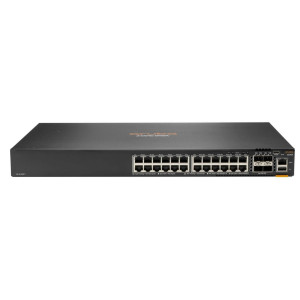 Switch Administrable 24-Ports Classe4 PoE 4SFP+ HPE ARUBA-6200F-JL725A