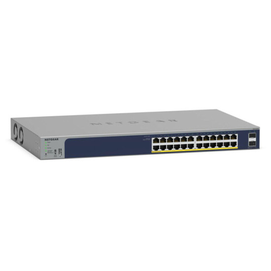 Switch Administrable 24-Ports Gigabit PoE+ 2SFP 190W NETGEAR GS724TP