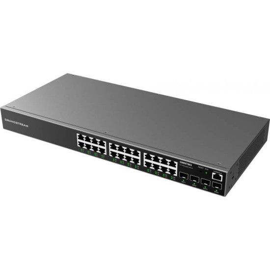Switch Administrable 24-Ports Gigabit PoE 4SFP GRANDSTREAM GWN7803