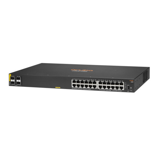 Switch 24Ports Gigabit PoE370W Classe4 4SFP Aruba 6000-R8N87A