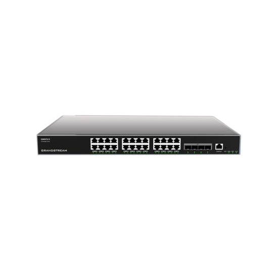 Switch Administrable Niveau3 24Portes Gigabit 4SFP+ Grandstream GWN7813