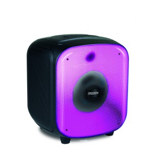 Mooov 477370 - Enceinte Party Cube sans fil avec effets lumineux (477370)