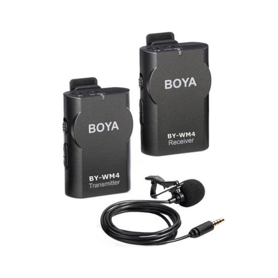 Micro sans fil cravate 2.4GHz Boya (BY-WM4PRO K1) Micro sans fil cravate 2.4GHz Boya (BY-WM4PRO K1)