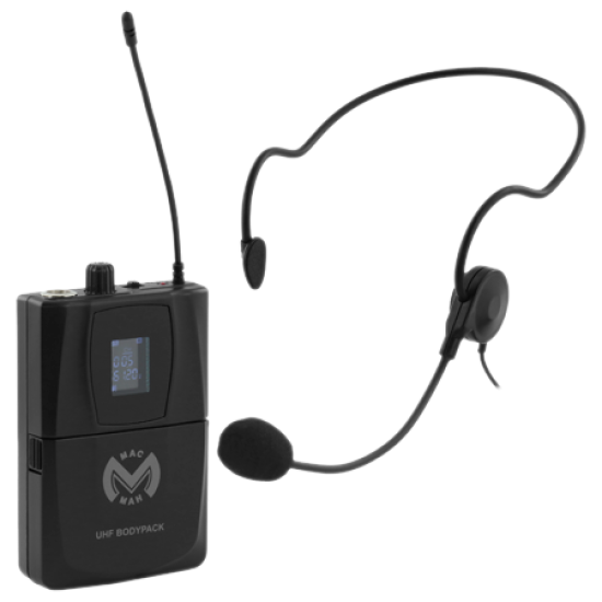 Micro sans fil serre-tête UHF BoomTone DJ (BOOUHFHEADSETF2) Micro sans fil serre-tête UHF BoomTone DJ (BOOUHFHEADSETF2)