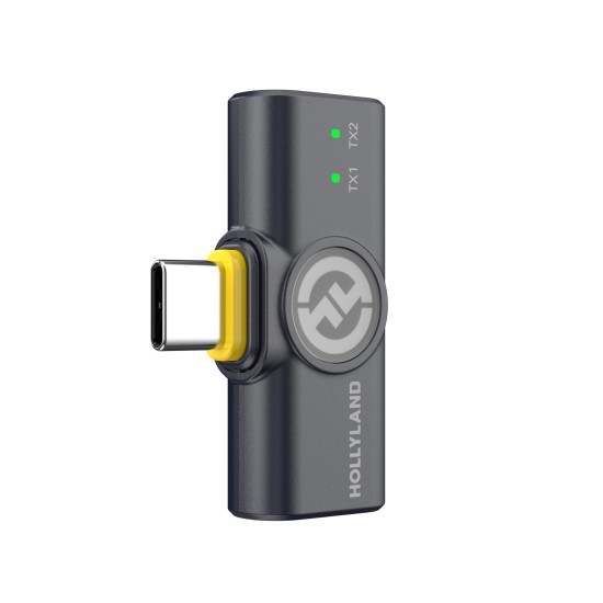 Micro sans fil cravate USB-C Hollyland (LARKM2-USBC) Micro sans fil cravate USB-C Hollyland (LARKM2-USBC)