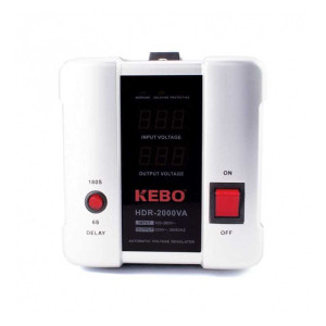 Régulateur de tension 1200W 220V Kebo HDR-2000VA Régulateur de tension 1200W 220V Kebo HDR-2000VA