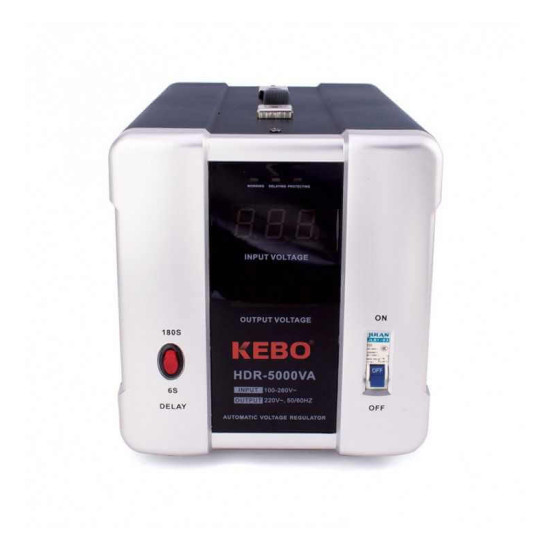 Régulateur de tension 3000W 220V Kebo HDR-5000VA