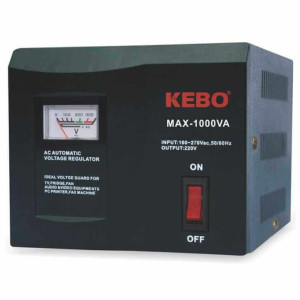 Régulateur de tension 500W 220V Kebo MAX-1000VA