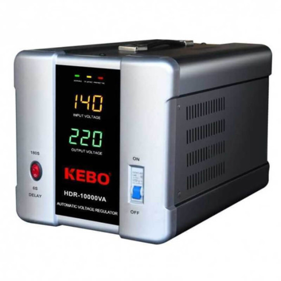 Régulateur de tension 6000W 220V Kebo HUR-10000VA
