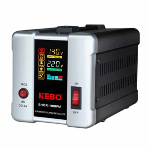 Régulateur de tension 600W 220V Kebo HDR-1000VA