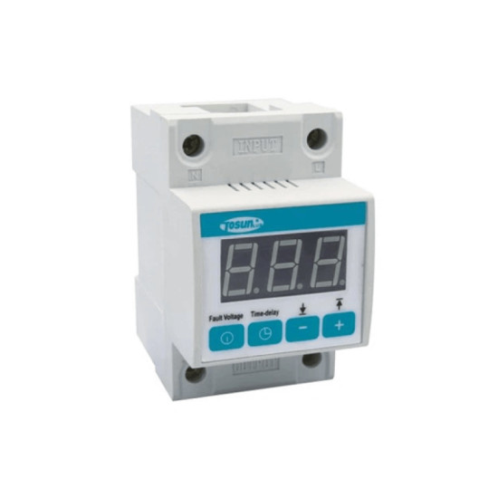 Relais surtensions min max 40A 1P+N Tosun TSNMINMAX2F40A Relais surtensions min max 40A 1P+N Tosun TSNMINMAX2F40A