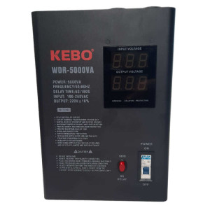 Stabilisateur de tension 3000W 220V Kebo WDR-5000VA Stabilisateur de tension 3000W 220V Kebo WDR-5000VA