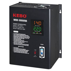 Stabilisateur de tension 6000W 220V Kebo WDR-10000VA Stabilisateur de tension 6000W 220V Kebo WDR-10000VA