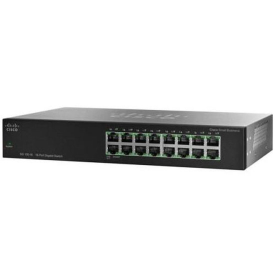Cisco SG100-16-EU - Switch Gigabit 16 ports rackable