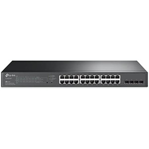 Smart Switch JetStream 28 Ports Gigabit Avec 24 Ports PoE+ Smart Switch JetStream 28 Ports Gigabit Avec 24 Ports PoE+