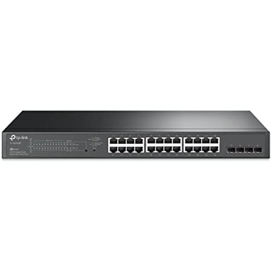 Smart Switch JetStream 28 Ports Gigabit Avec 24 Ports PoE+ Smart Switch JetStream 28 Ports Gigabit Avec 24 Ports PoE+