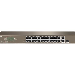 Switch 24FE+2GE/1SFP Avec PoE 24 Ports