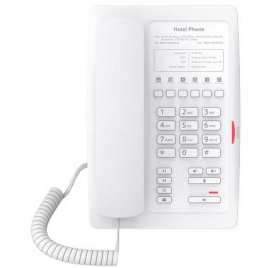 Fanvil H3 Téléphone IP pour Hôtel Blanc Fanvil H3 Téléphone IP pour Hôtel Blanc
