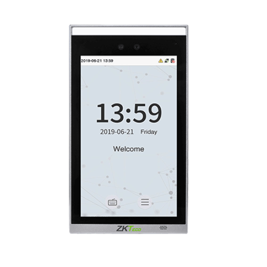 FaceDepot-7BL  Terminal de contrôle d'accès biométrique hybride basé sur Linux 