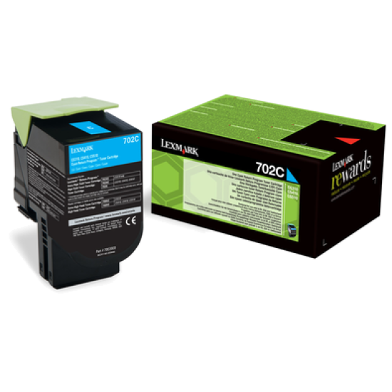 Toner Laser Cyan Standard Lexmark CS/X317 (71B50C0) Toner Laser Cyan Standard Lexmark CS/X317 (71B50C0)